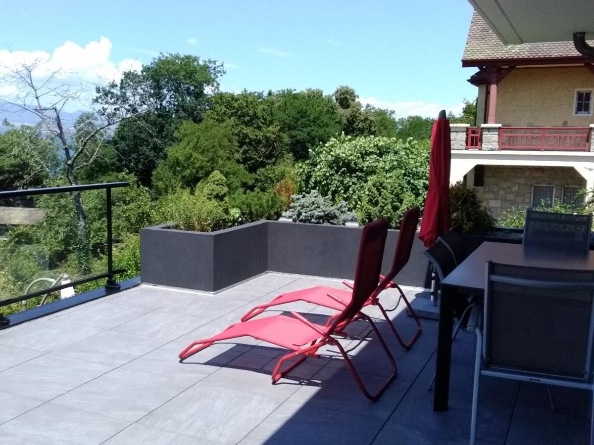 Apartamento Leman Thonon-les-Bains Exterior foto